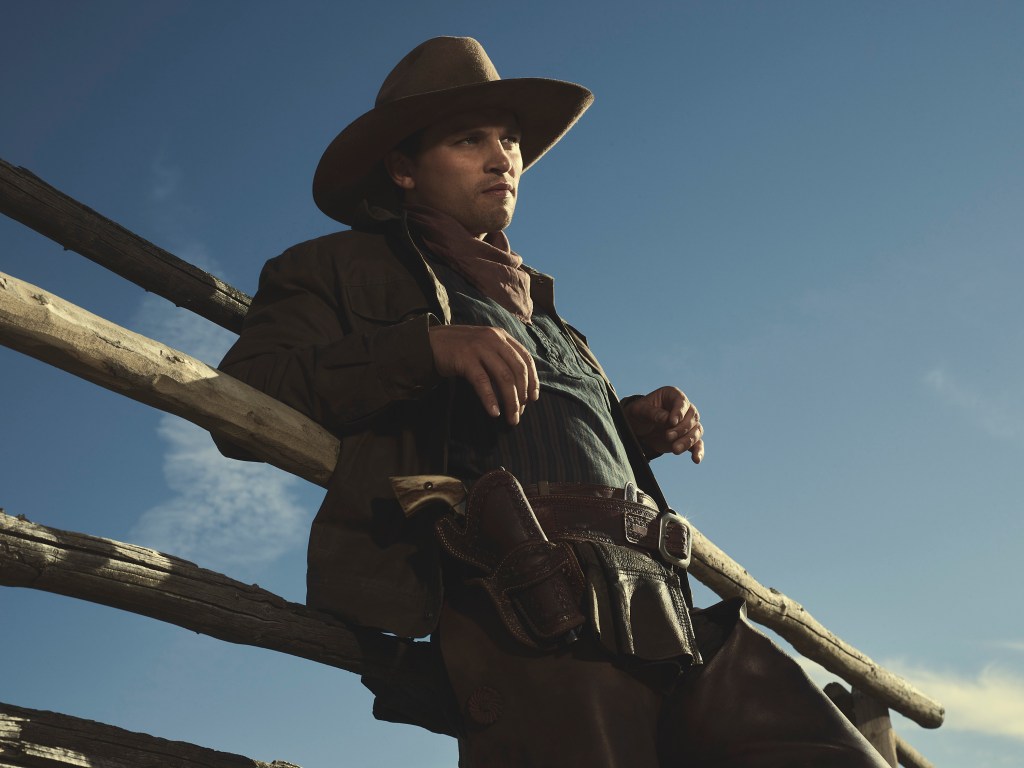 Darren Mann as Jack Dutton in 1923, streaming on Paramount+ 2022. Photo credit: James Minchin III/Paramount+
