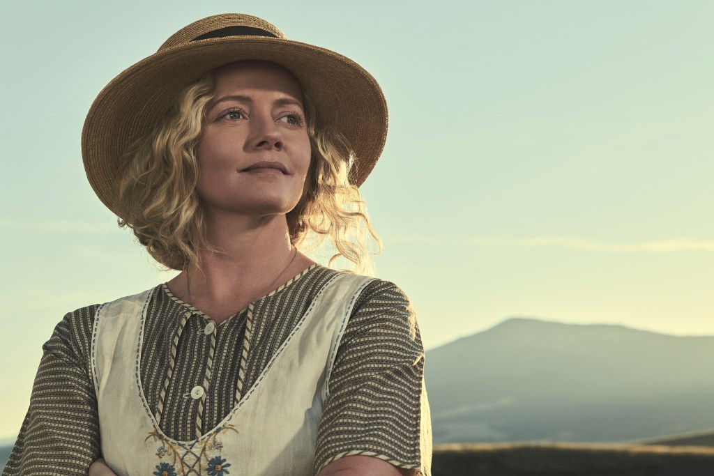 Marley Shelton as Emma Dutton in 1923, streaming on Paramount+ 2022. Photo credit: James Minchin III/Paramount+