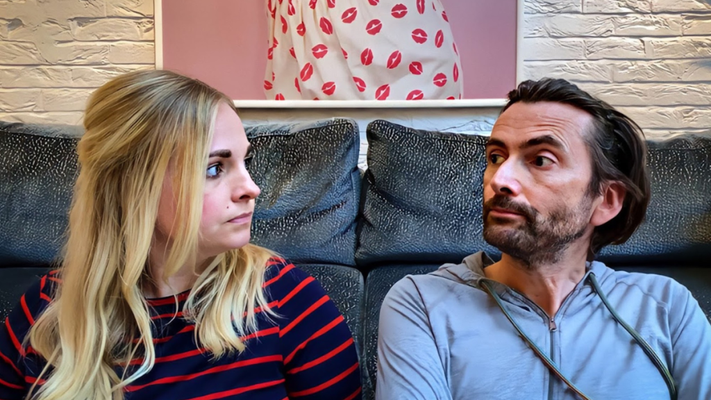 David and Georgia Tennant in Staged