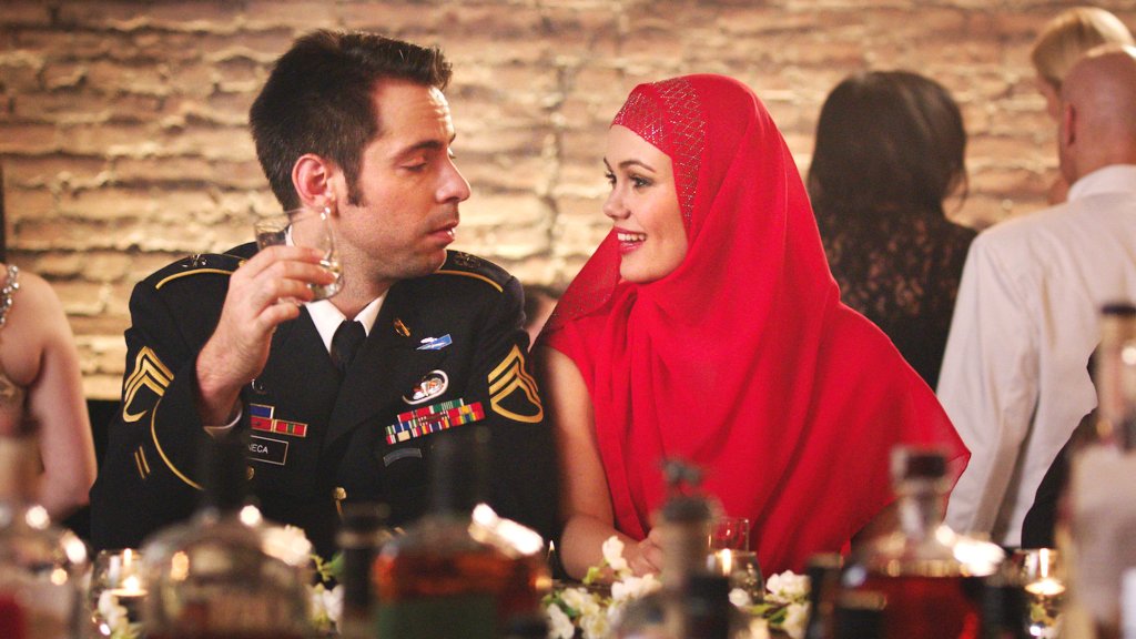Martin Starr and Dina Shihabi in Amira & Sam
