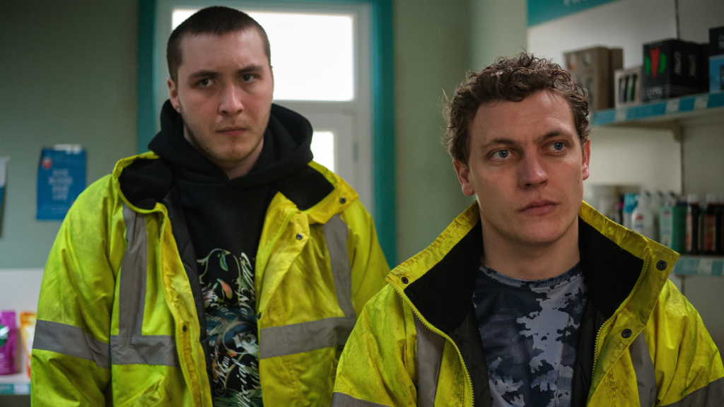 Oliver Huntingdon and Jack Bandeira in Happy Valley