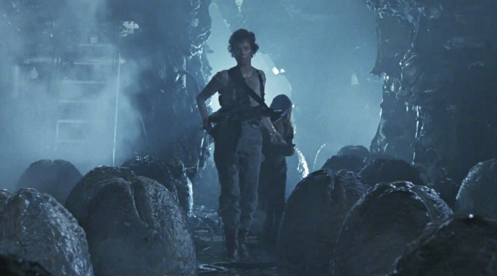 Sigourney Weaver di Aliens