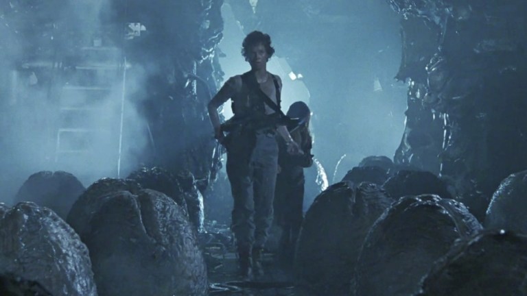 Sigourney Weaver in Aliens