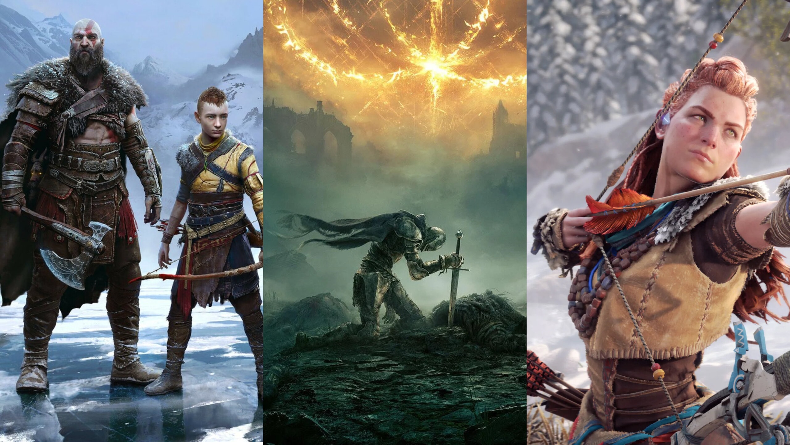 The 5 games that won the most Game of the Year awards in the