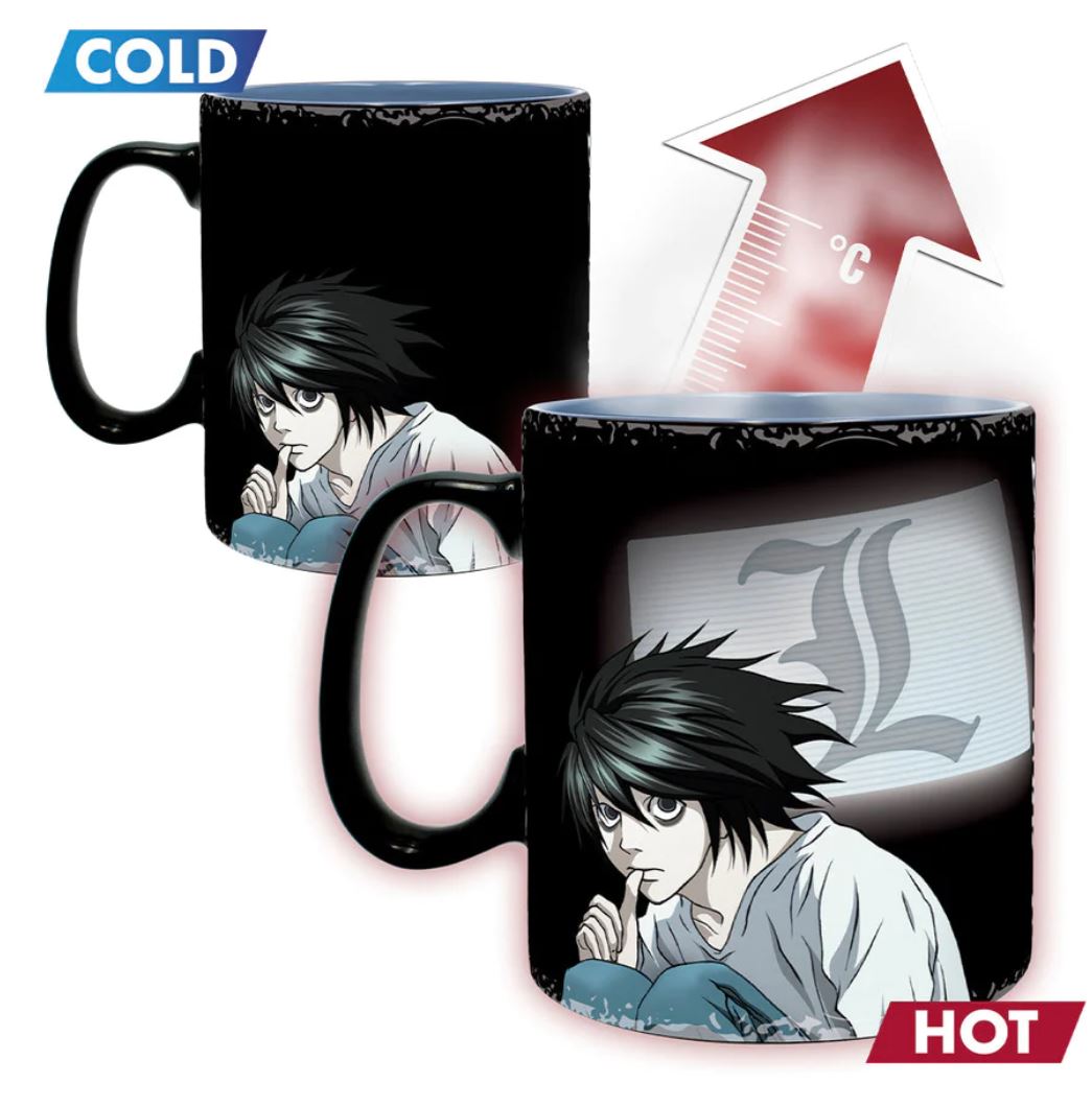 Death Note Ryuk Light Heat Change Mug by Crunchyroll Store