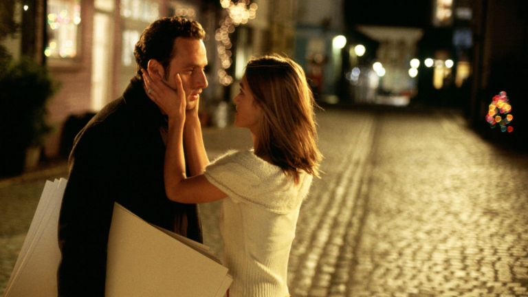 Keira Knightley and Andrew Lincoln in Love Actually