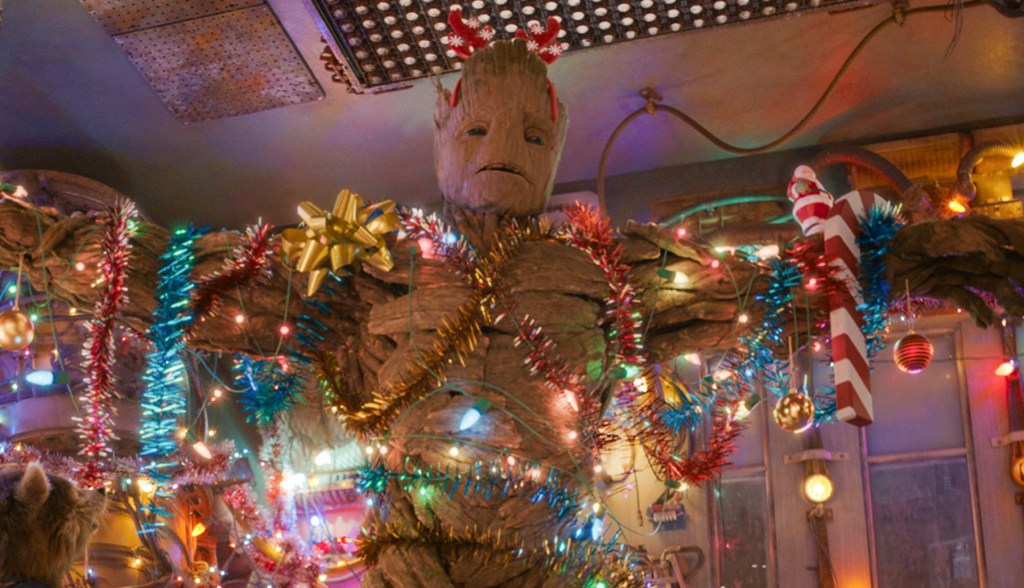 Groot en el especial navideño de Guardianes de la Galaxia