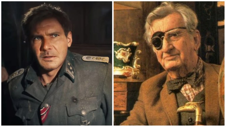 Harrison Ford and George Hall in Indiana Jones 5