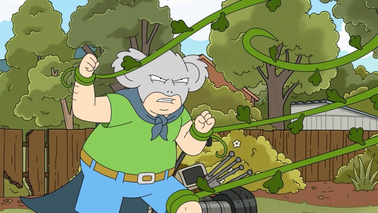 Koala Man -- Season 1 -- “Koala Man” follows middle-aged dad Kevin and his titular secret identity, whose only superpower is a burning passion for following rules and snuffing out petty crime. Koala Man is on a quest to clean up the town of Dapto, often roping his frustrated family into his increasingly bizarre adventures.