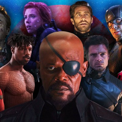 A Collage of MCU Characters