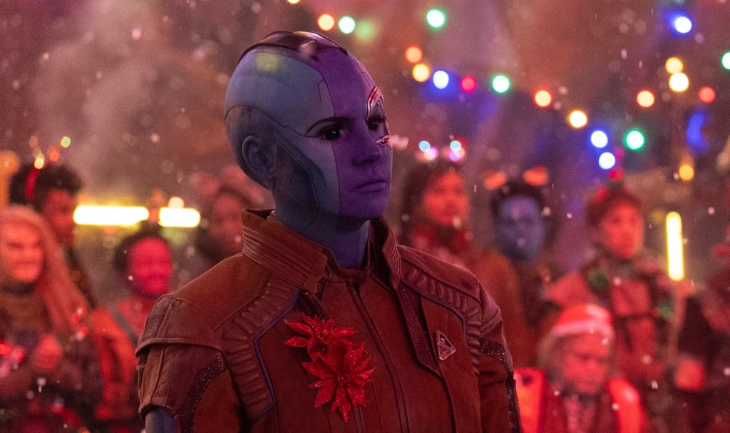 Nebula in Guardians of the Galaxy Holiday Special