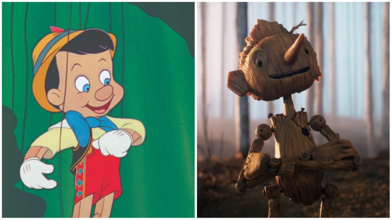 Pinocchio 1940 vs Del Toro 2022