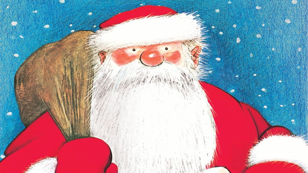 Mel Smith in Raymond Briggs’ Father Christmas