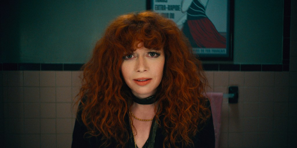 Russian Doll. Natasha Lyonne as Nadia Vulvokov in episode 201 of Russian Doll. Cr. Courtesy of Netflix © 2022