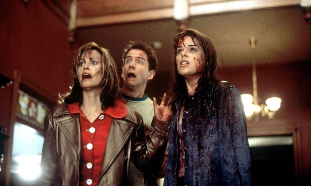 Sidney, Gale and Randy in Scream