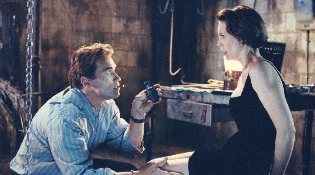 Arnold Schwarzenegger and Jamie Lee Curtis in True Lies