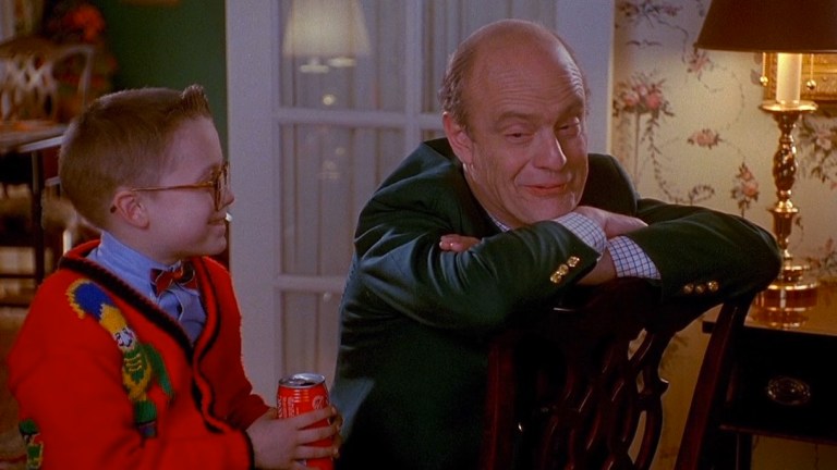 Gerry Bauman as Uncle Frank is the villain in Home Alone