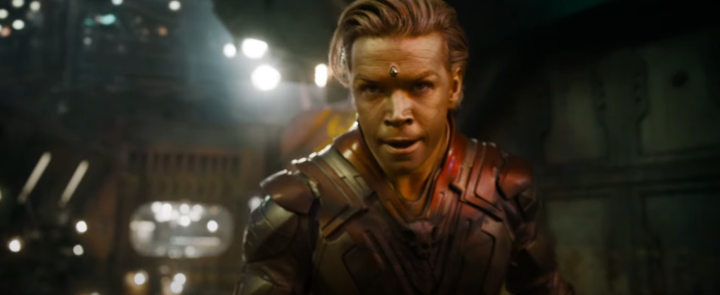 Will Poulter as Adam Warlock in Marvel's Guardians of the Galaxy Vol. 3