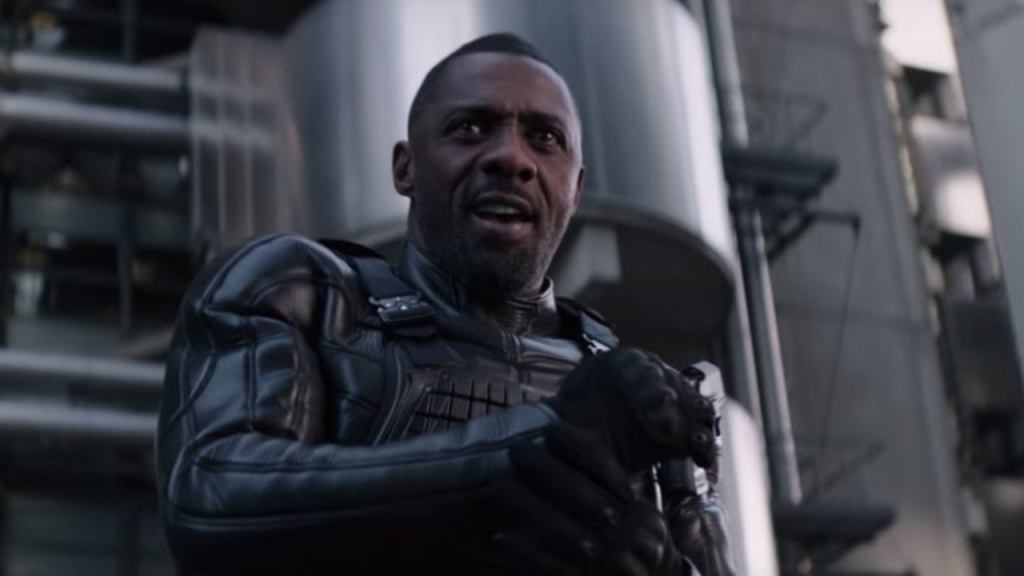 Idris Elba as Brixton in Hobbs and Shaw