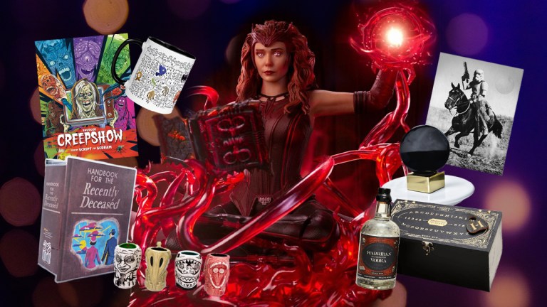 An assortment of holiday gifts for paranormal fans