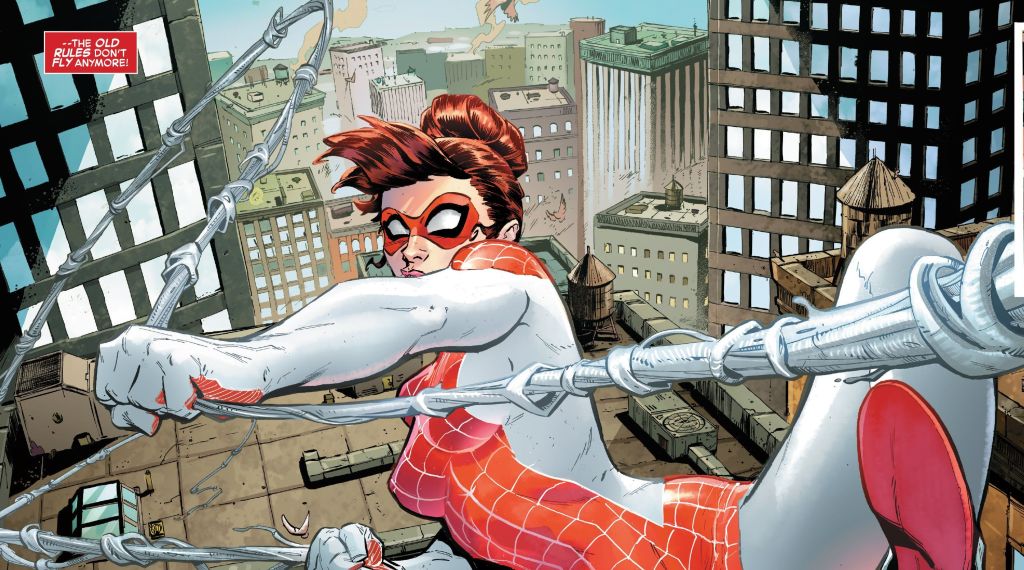 Mary Jane Watson as Spinneret in Marvel's Spider-Man comics
