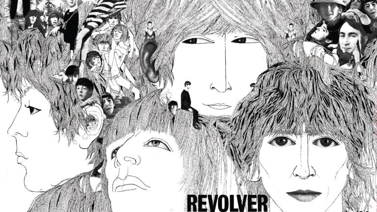 The Beatles Revolver album cover