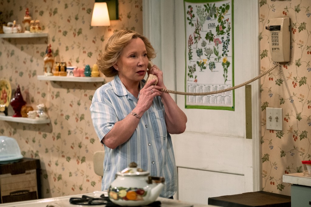 That ‘90s Show. Debra Jo Rupp as Kitty Forman in episode 108 of That ‘90s Show. Cr. Patrick Wymore/Netflix © 2022