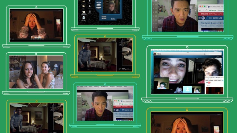 A Collage of Horror Movies That Take Place on a Desktop