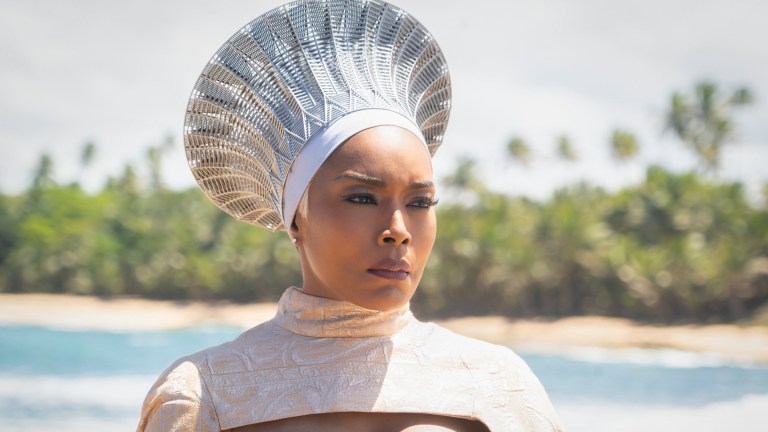 Queen Ramona (Angela Bassett) in Black Panther: Wakanda Forever