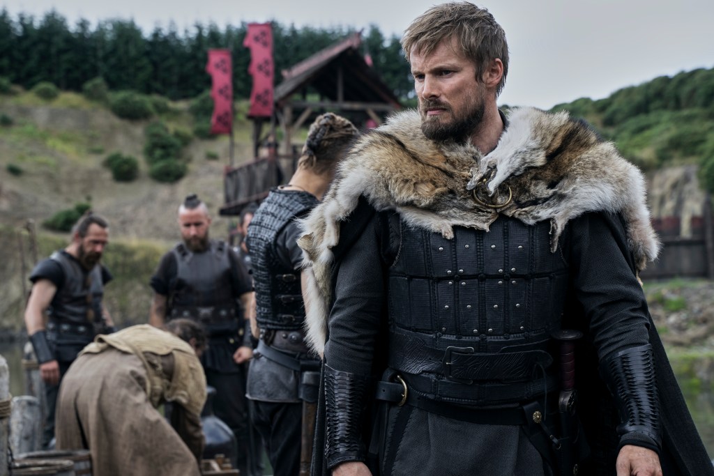 Filming for season two of Netflix series Vikings: Valhalla gets underway in  Ireland as stars Laura Berlin and Leo Suter are snapped on set