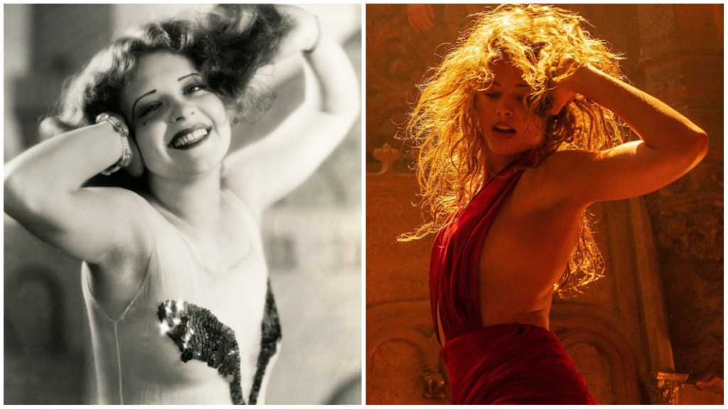 Clara Bow versus Margot Robbie in Babylon
