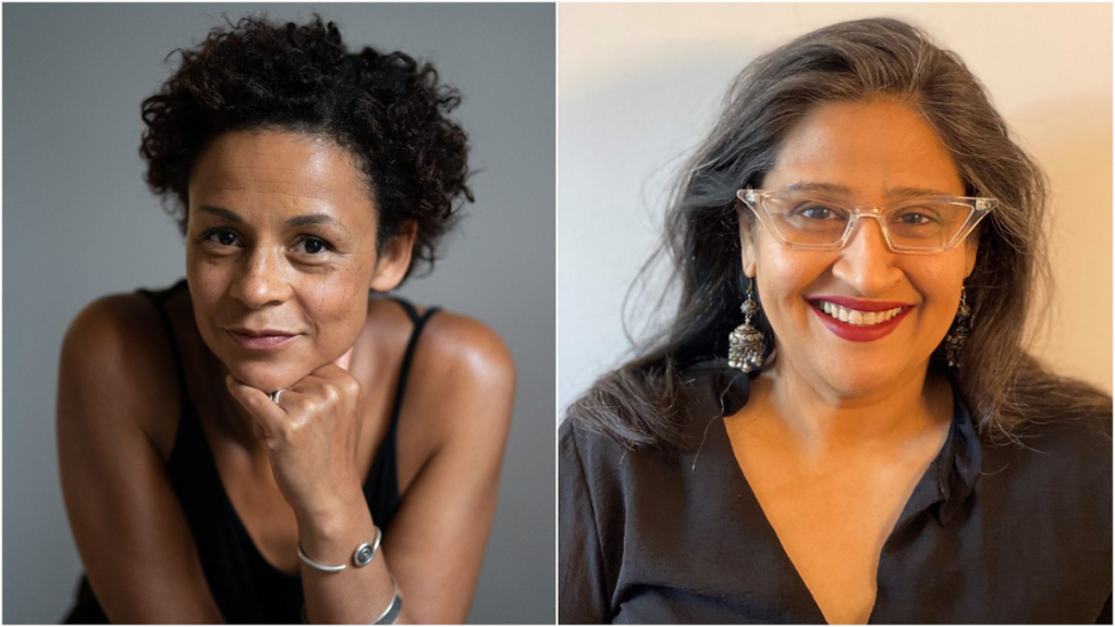 Murder is Easy screenwriter Sian Ejiwunmi-Le Berre and director Meenu Gaur
