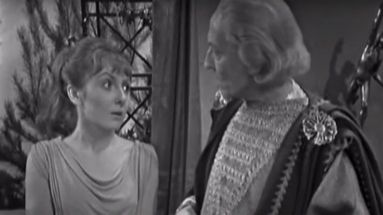 Doctor Who The Romans Vicki and the Doctor Maureen O'Brien and William Hartnell 1965