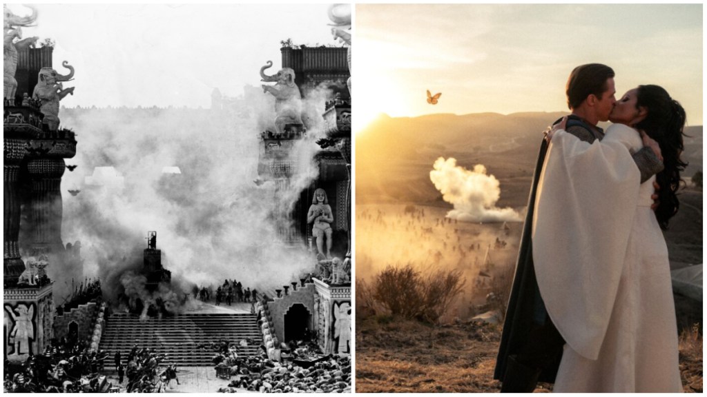 Intolerance Battle scene versus Babylon