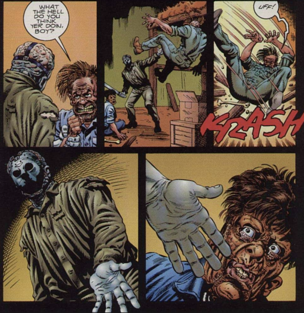 Jason and Leatherface in the Comics