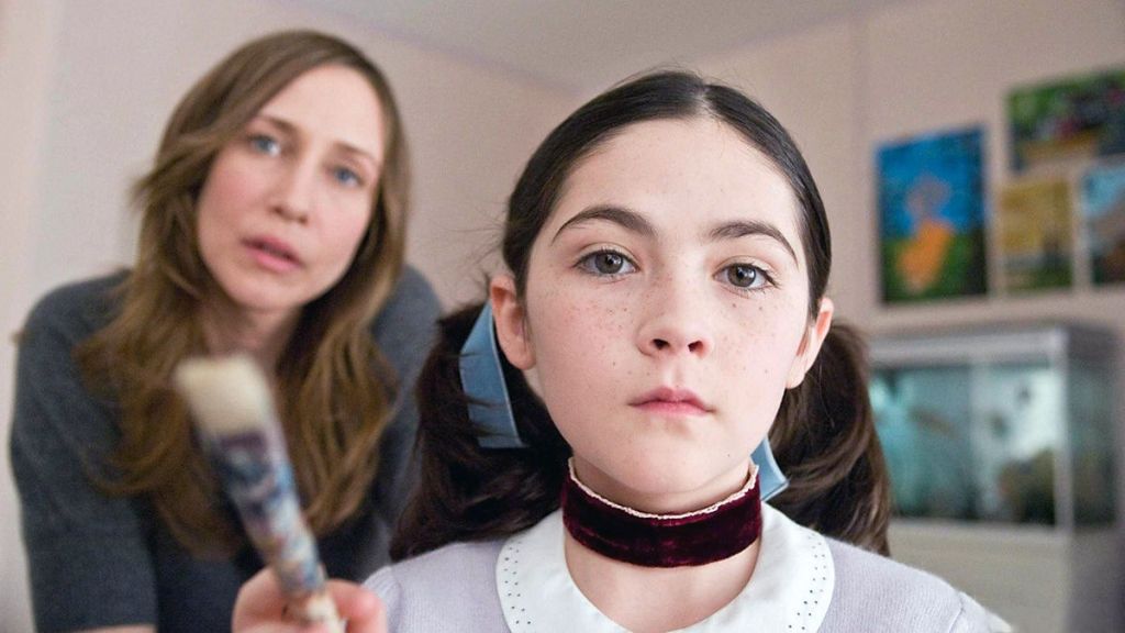 Killer little girl in Orphan (2009)