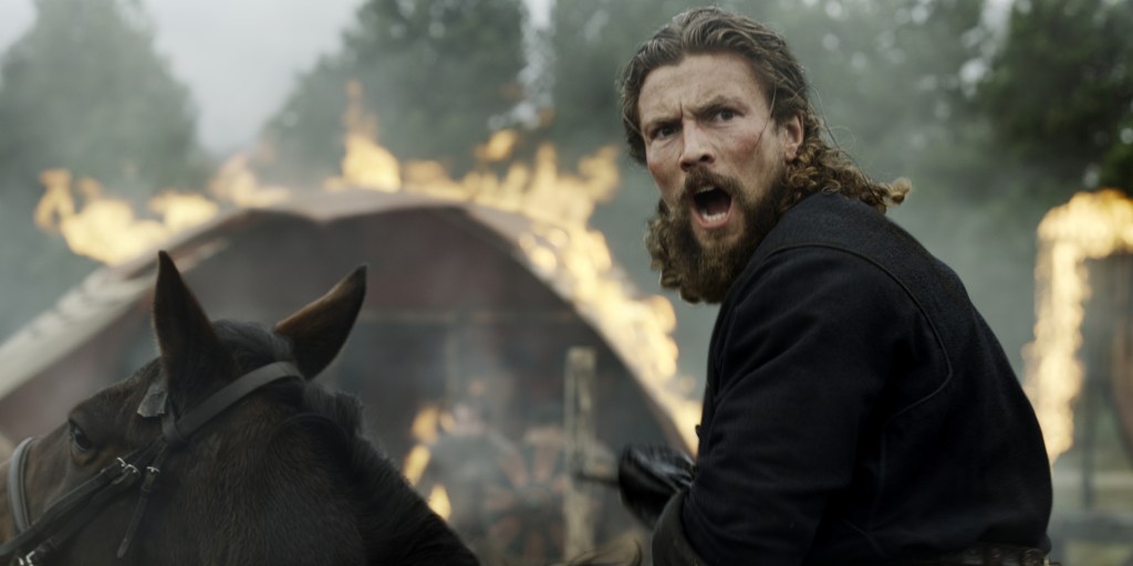 Viking: Valhalla.  Leo Suter sebagai Harald Sigurdsson di episode 207 Viking: Valhalla.  Kr.  Atas perkenan Netflix © 2022