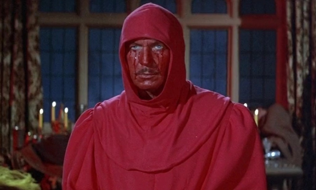 Vincent Price en La máscara de la muerte roja (1964)