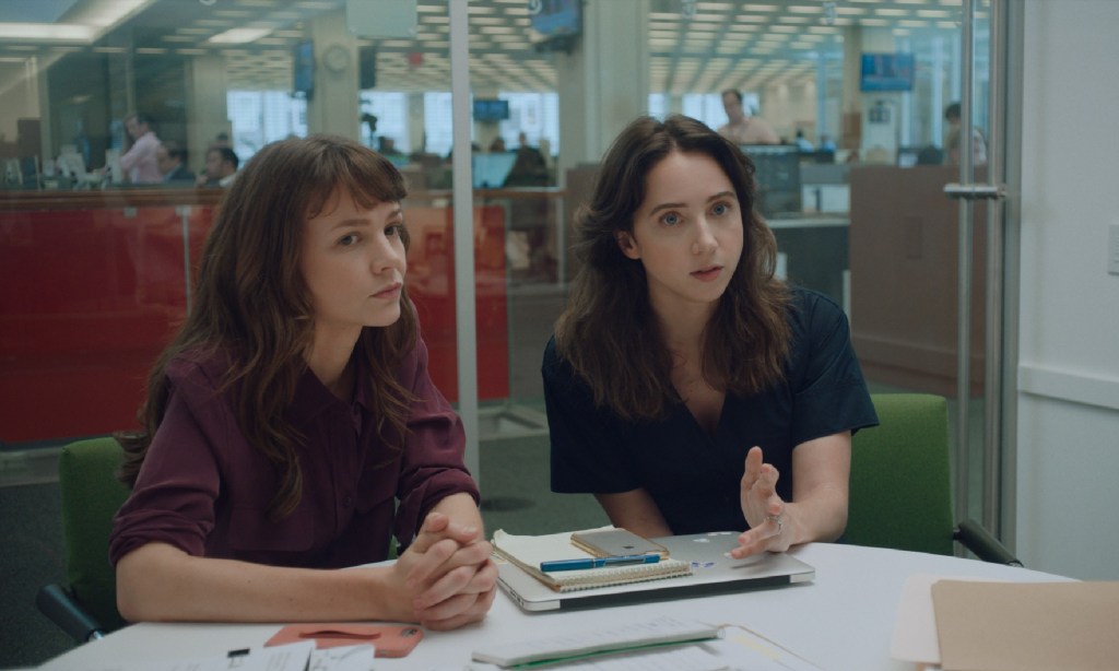 Carey Mulligan and Zoe Kazan in She Said