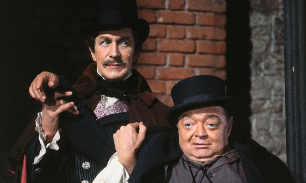 Vincent Price and Peter Lorre in Tales of Terror