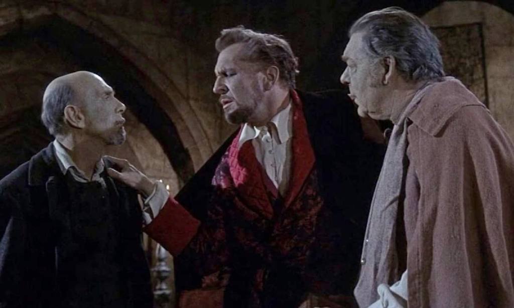Vincent Price in Roger Corman's The Haunted Palace