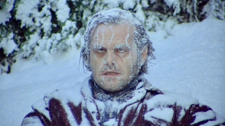 Frozen Jack in The Shining