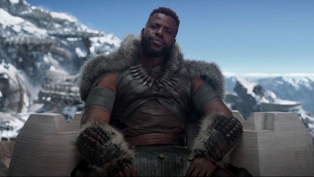 Winston Duke as M'Baku in Black Panther