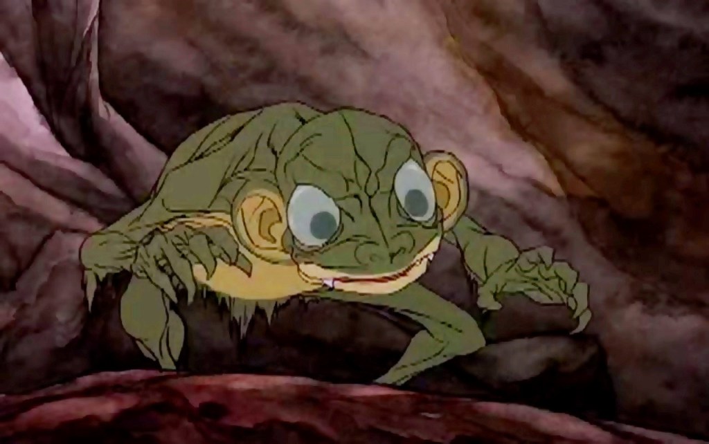 Gollum dalam Return of the King dari Rankin/Bass