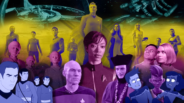 Characters from every Star Trek pilot episode