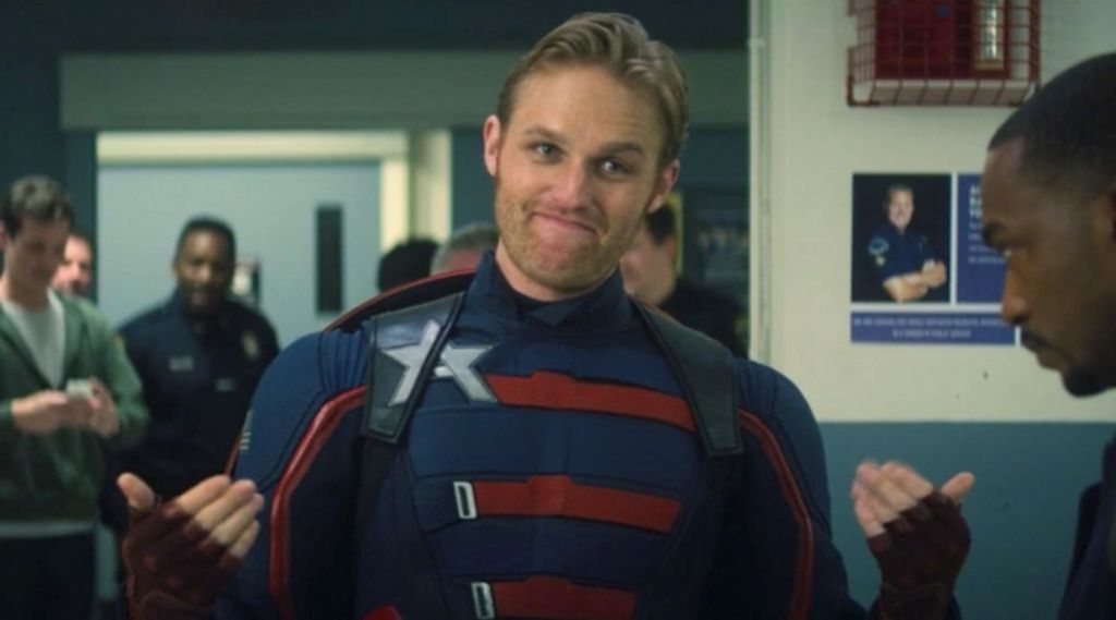Wyatt Russell as John Walker in The Falcon and the Winter Soldier