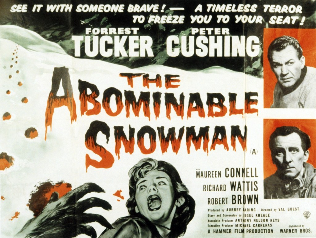 The Abominable Snowman Poster