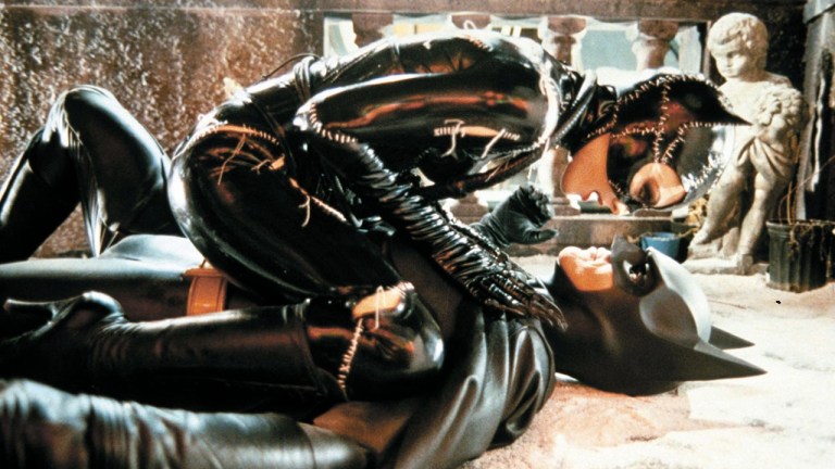 Catwoman and Batman in Batman Returns