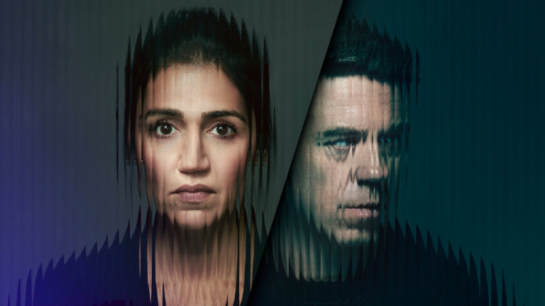 Laila Farzad and Andrew Buchan in BBC drama Better
