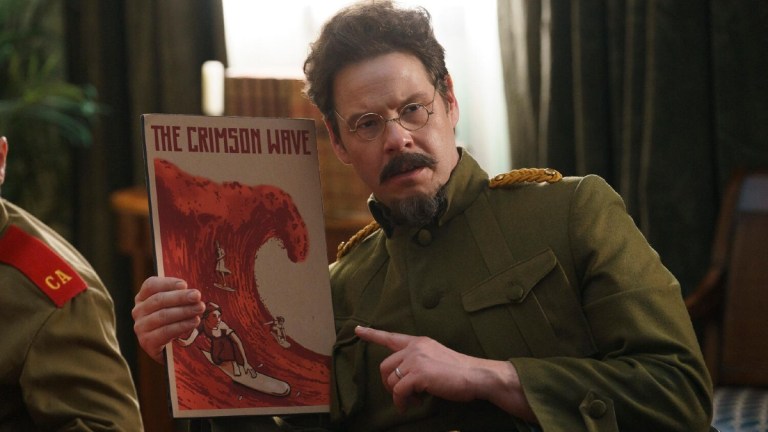 Ike Barinholtz as Leon Trotsky in History of the World, Part II on Hulu.